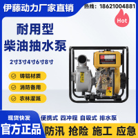 小型便携式家用农业应急柴油抽水泵2寸3寸
