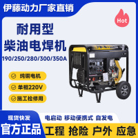 移动式柴油发电电焊两用一体机YT6800EW现货供应190A